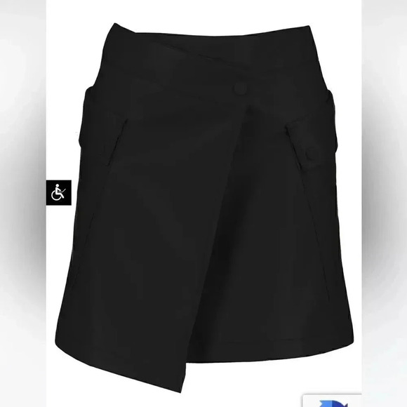 bishop + young | Vegan Leather Margarita  Wrap Skirt - Picture 12 of 13